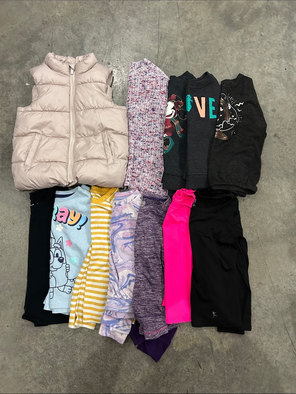 Lot of Girls 4T Fall/Winter Lot of Tops